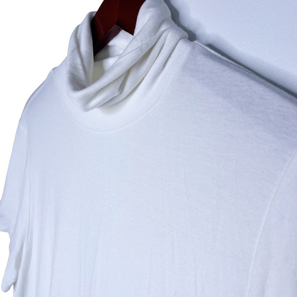 Philosophy NWT Short Sleeve Turtleneck Knit Top Size XL in Ivory White - Picture 3 of 11